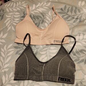 RBX Sports Bras Black and Cream Intimates & Sleepwear